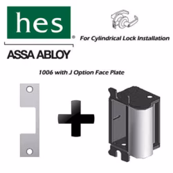 HES 1006 J 630 Electric Strike with J Option 12-24 Fail Secure