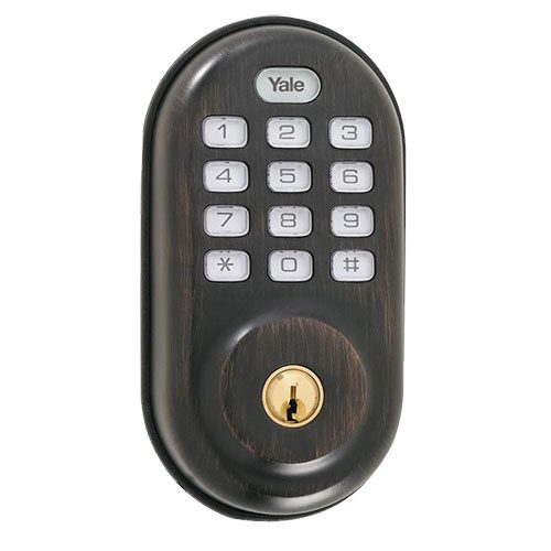 Yale Zwave Deadbolt YRD210ZW0BP Oil Rubbed Bronze