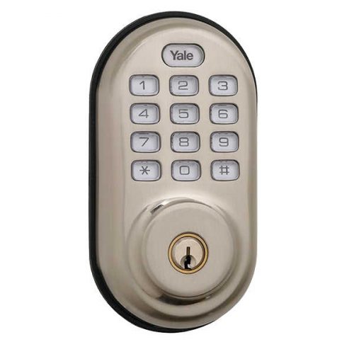 Yale Real Living Push Button Deadbolt YRD210NR-619