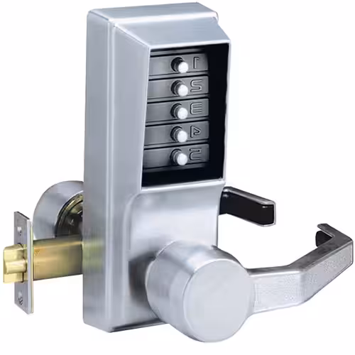 Kaba Simlex LR1011-26D-41 Mechanical Push Button Lever Lock