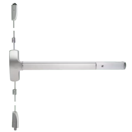 Falcon 25 V EO 3 28 Satin Aluminum Exit Device