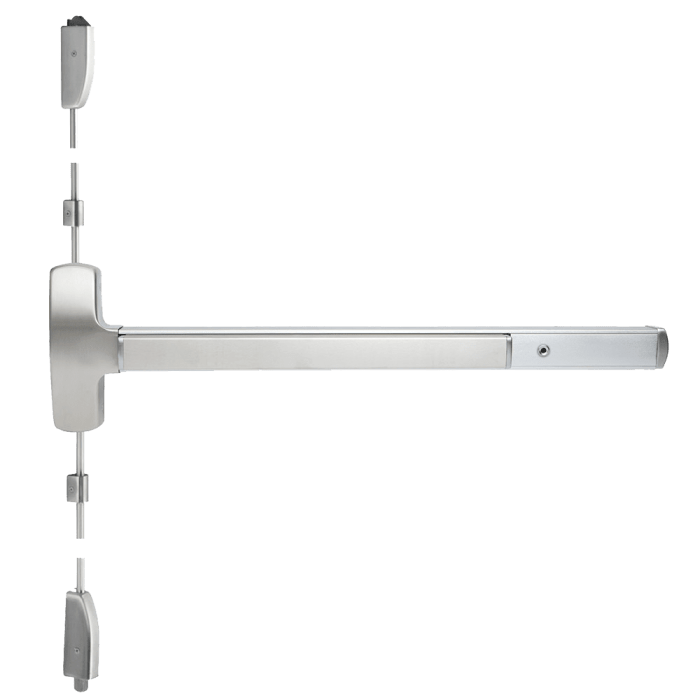 Falcom 25-V-EO 3 630 Satin Stainless Steel Exit Device
