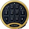 SecuRam Safe Logic Basic Brass Keypad