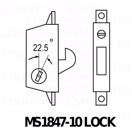 MS1847-10 Dead Lock