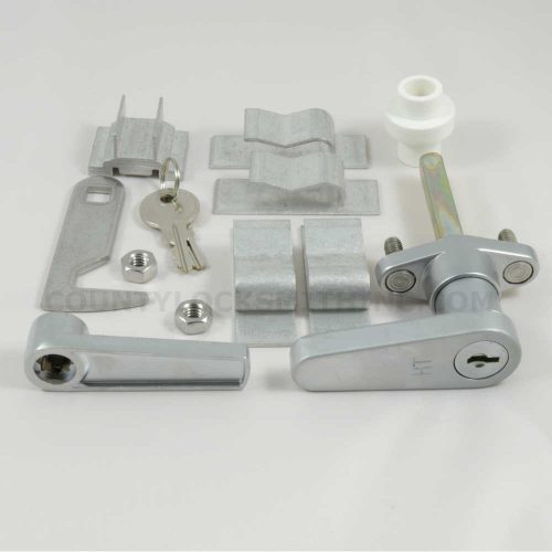 Accordion Shutter Hi-Tech L Lock Chrome