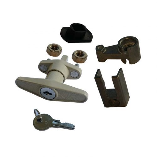 T Handle Lock for Accordion Hurricane Shutter