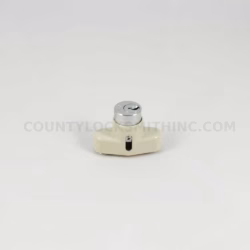 Accordion Shutter HV Push Lock Beige