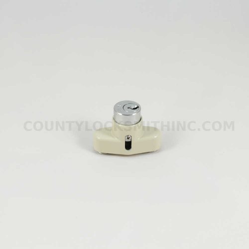 Accordion Shutter HV Push Lock Beige