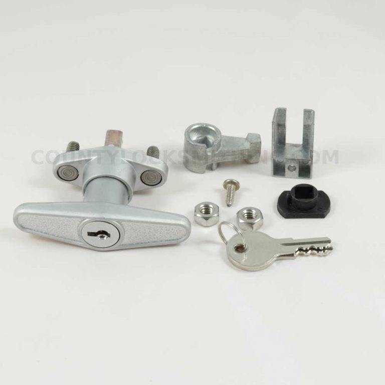 T Handle Lock for Accordion Hurricane Shutter County Locksmith Inc