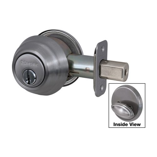 Master Deadbolt Single Cylinder DSH0615-S Satin Nickel