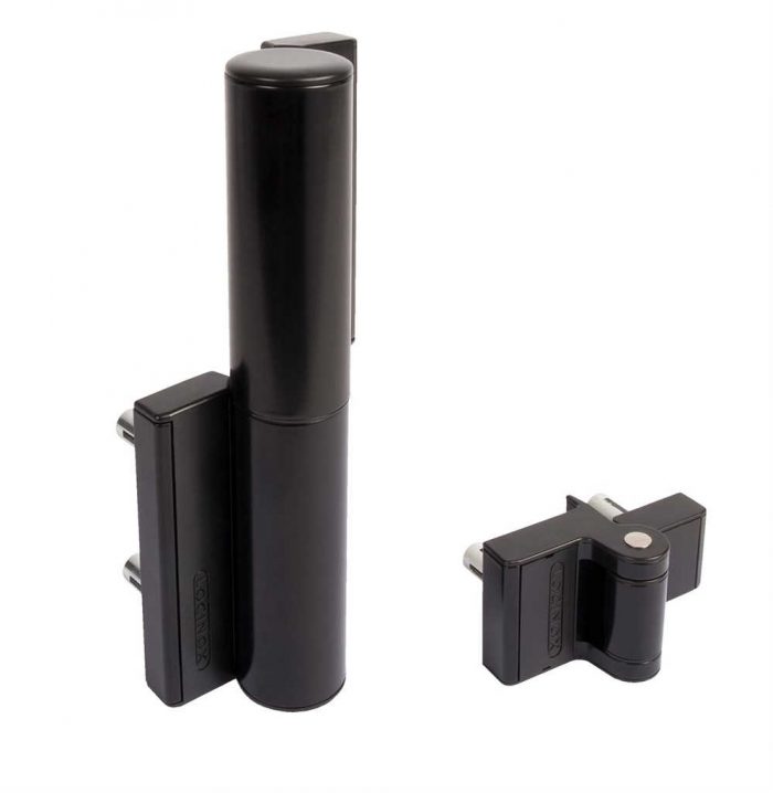 Locinox tiger 9005 compact hinge and hydraulic in one