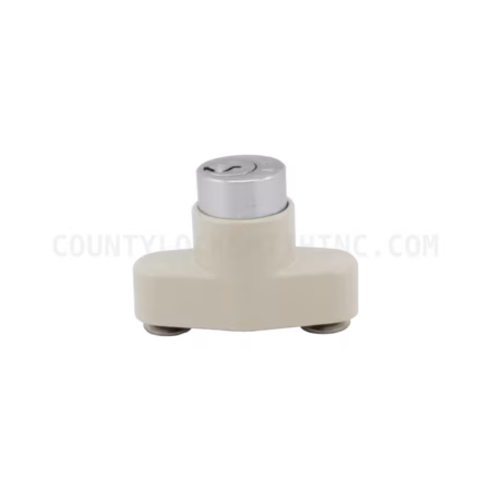 Accordion Shutter HV Push Lock Ivory