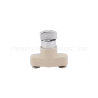 Accordion Shutter HV Push Lock with Thumbturn Color Beige