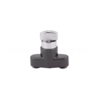 Accordion Shutter HV Push Lock with Thumbturn Color Dark Bronze