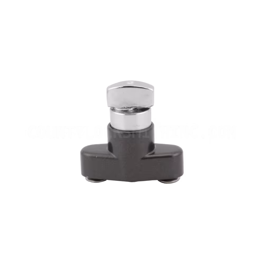 Accordion Shutter HV Push Lock with Thumbturn Color Dark Bronze