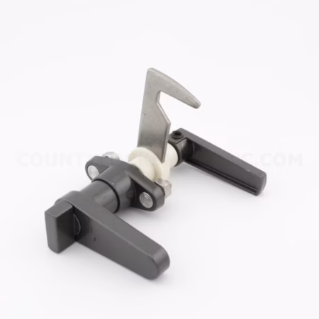 Accordion Shutter HT L Lock With Thumb Turn Dark Bronze