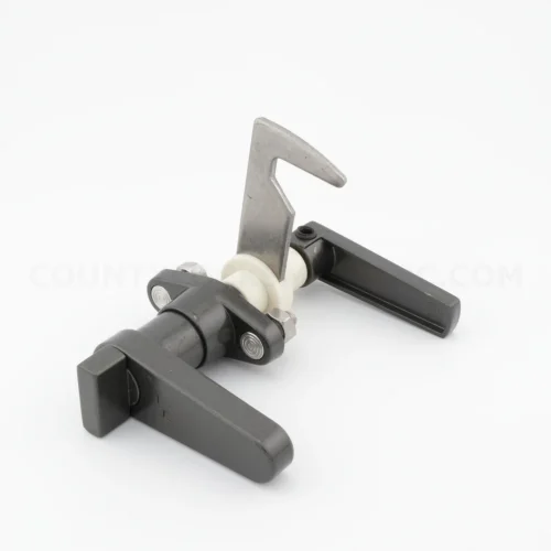 Accordion Shutter HT L Lock With Thumb Turn Dark Bronze