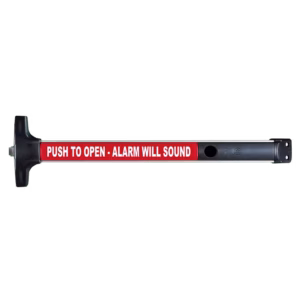 Detex V40 EB CD 628 99 36 Alarmed Rim Exit Device - 36-Inch, Aluminum