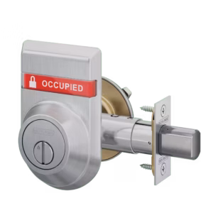 Schlage B572 OS-OCC Occupied/Vacant Indicator Deadbolt - 626 Satin Chrome